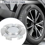 Wheel Center Caps for Chevrolet Silverado 1500 (2007–2013) Silver Tone Plastic