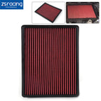 Drop In Engine Air Filter 33-2129 for Silverado Sierra 1500 (1999–2018)