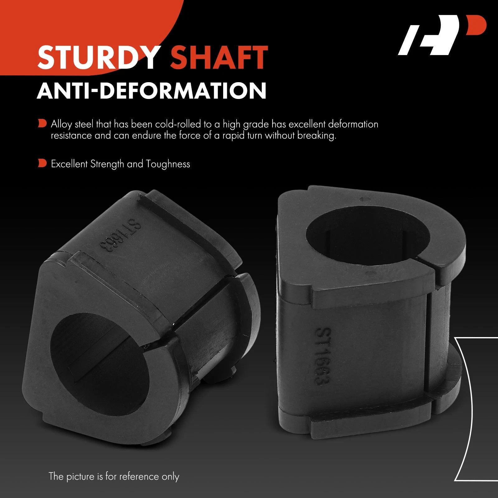 2X Front Sway Bar Bushings for Mitsubishi Montero Sport (1997–2004)
