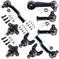 Set of 9 Ball Joints and Tie Rod Ends for Mazda B2000 B2200 B2600