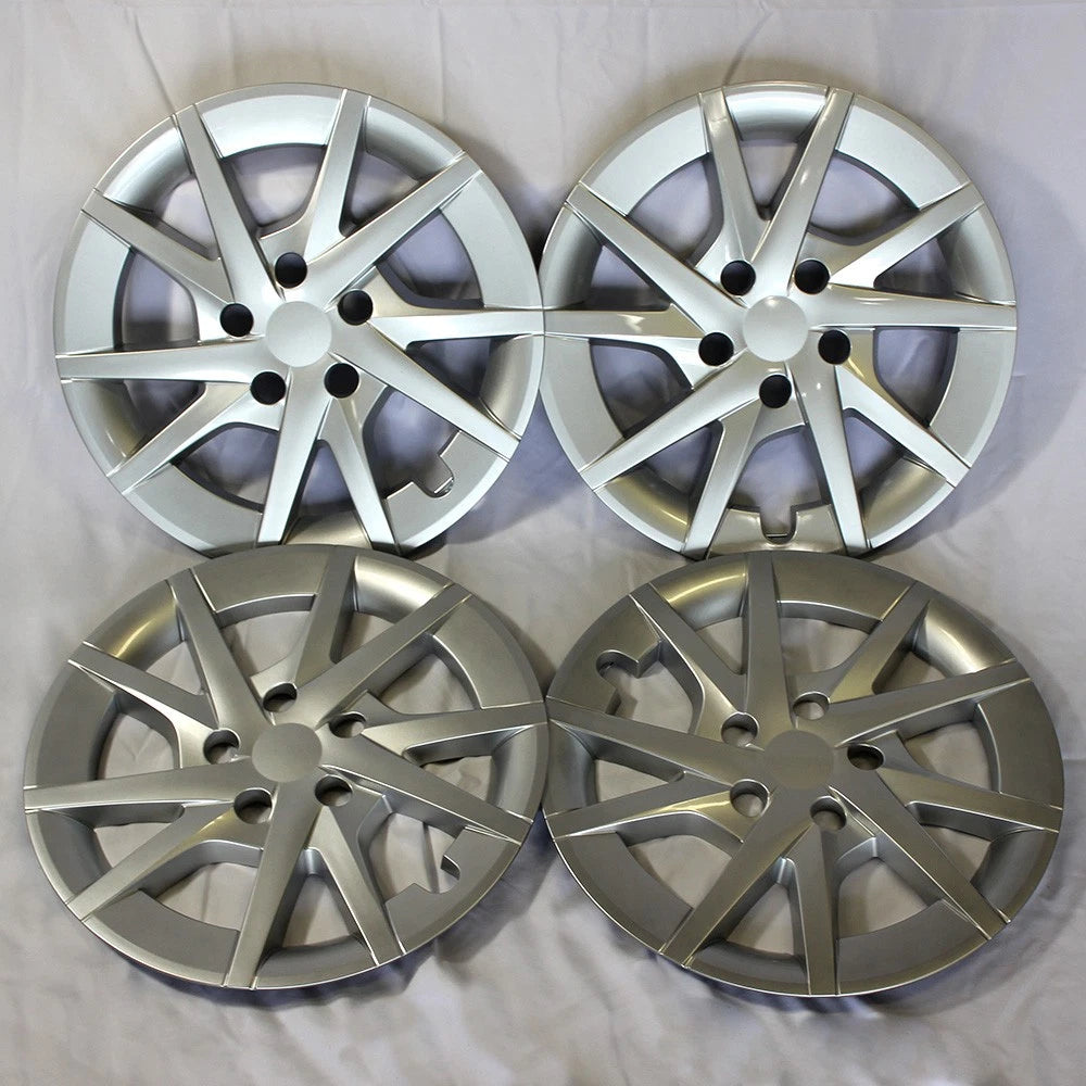 Wheel Cover Hubcaps 10 Spoke Silver Replacement for Toyota Prius V (2012–2017)
