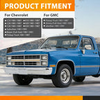 Hood Insulation Pad with Clips for Chevrolet GMC Pickup Truck (1981–1991)