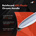 Front Left Exterior Door Handle with Keyhole & LED for Kia Sedona (2015–2021)