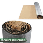 Sound Deadening Heat Shield Mat for Automotive Insulation (90" x 39")