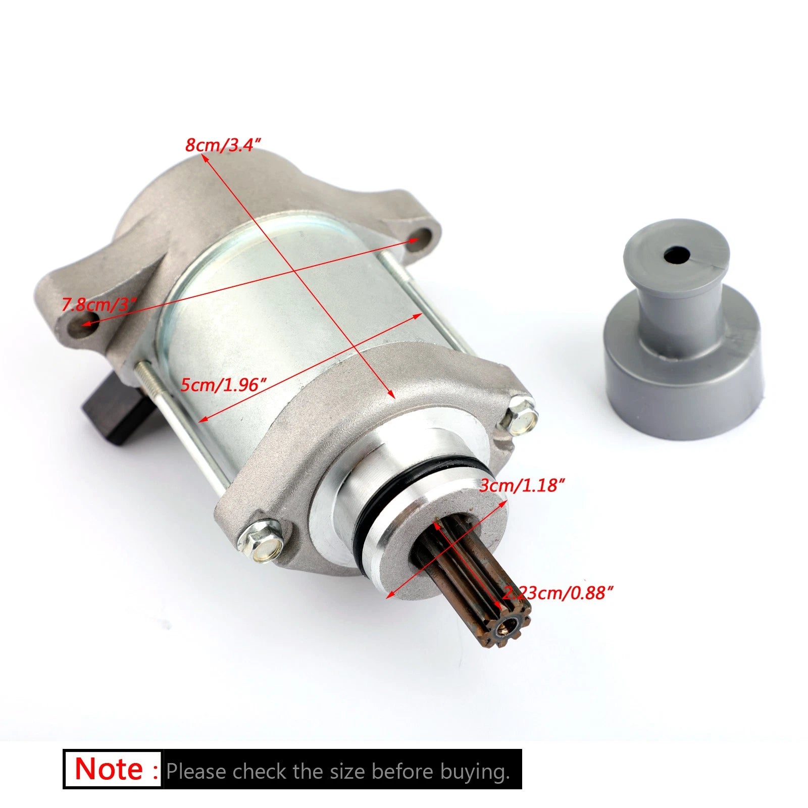 Electric Starter Motor for Aprilia RXV 450 2006–2015, RXV 550 2006–2013, SXV 450