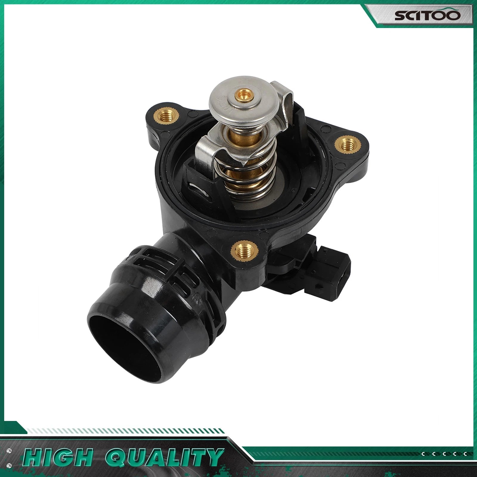 Thermostat w/ Gasket for BMW 120i 2006-2012, 320i 2012-2013 (11537510959)