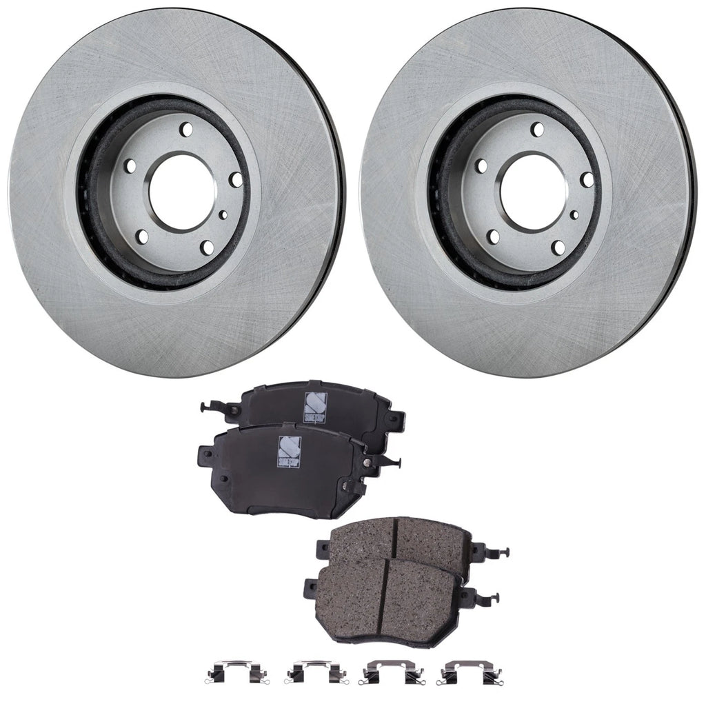Brake Disc and Pad Kit for Nissan Murano, Maxima (2004–2011)