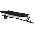 14ft Waterproof Heavy-Duty Boat Cover for Jon Boat (Fits Most Models)