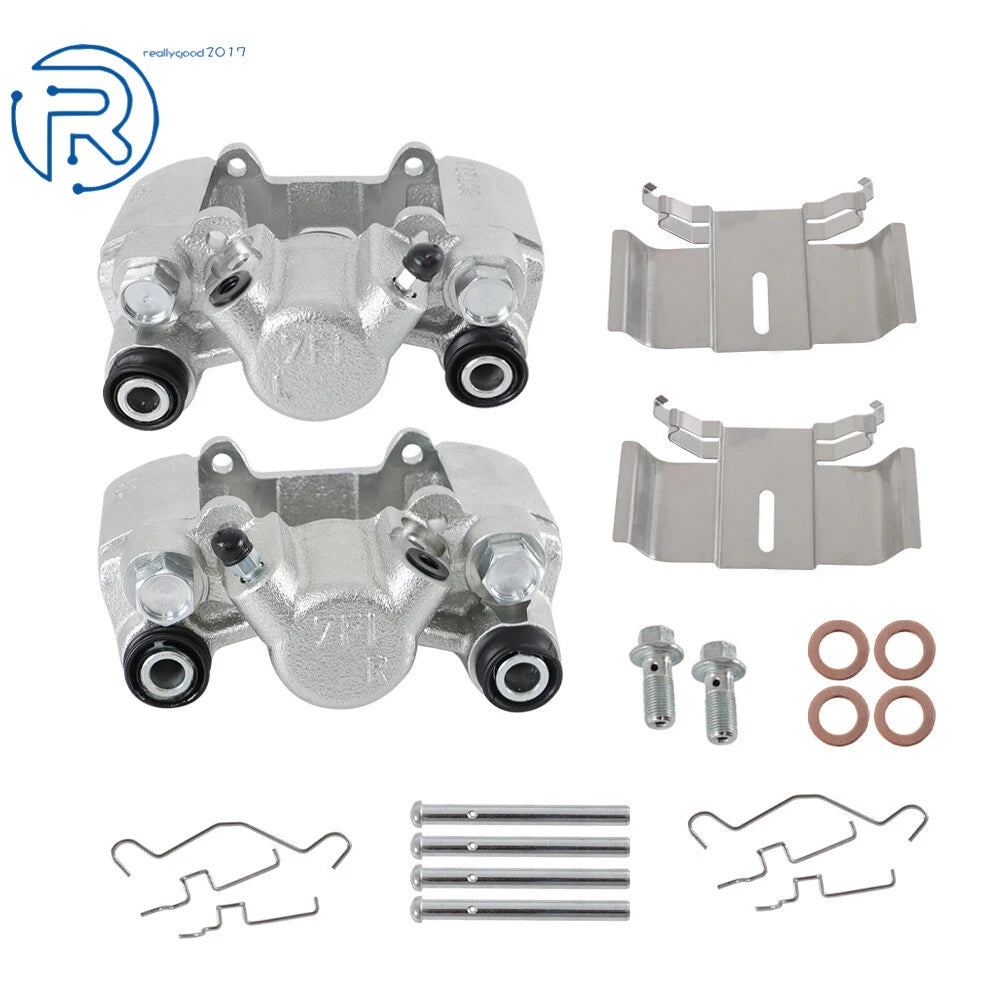 Set of 2 Rear LH & RH Brake Calipers for Toyota RAV4 (2004–2005)