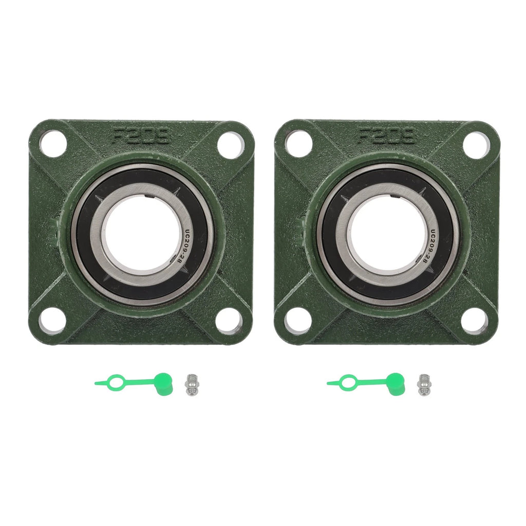 2PCS UCF209-28 Self-Aligning Bearing for (1-3/4" Bore)