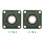 2PCS UCF209-28 Self-Aligning Bearing for (1-3/4" Bore)