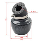 28MM/35MM/48MM Air Intake Filter Cone Pod for Universal Pit ATV Scooter