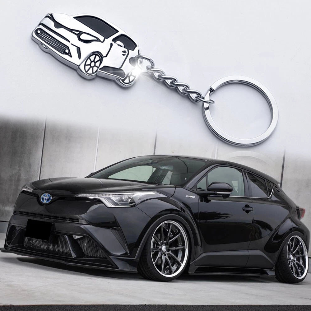 3D Cool Car Keychain for Toyota CHR (2017–2023)