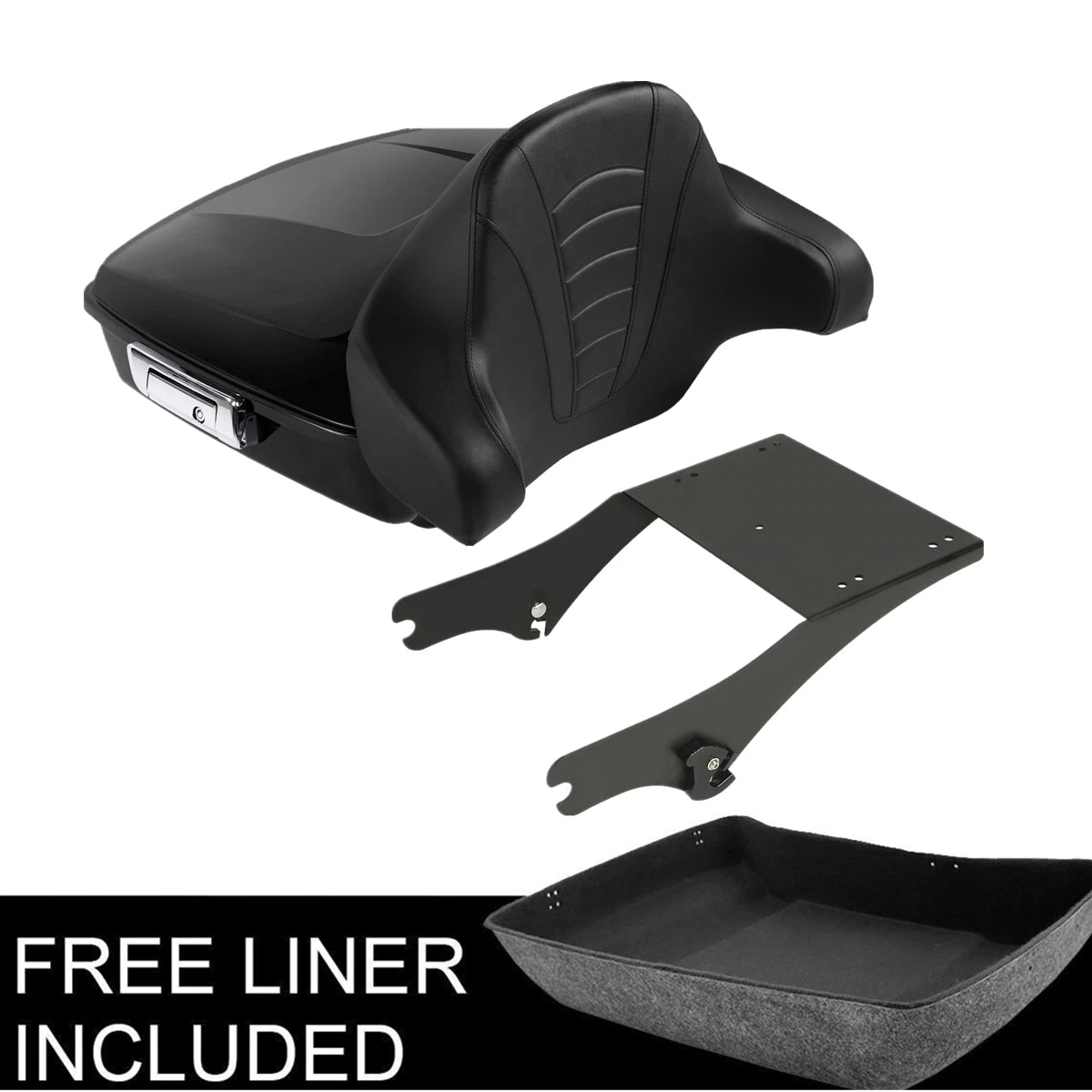 Chopped Trunk Pad for Harley Road Glide (1997–2008)