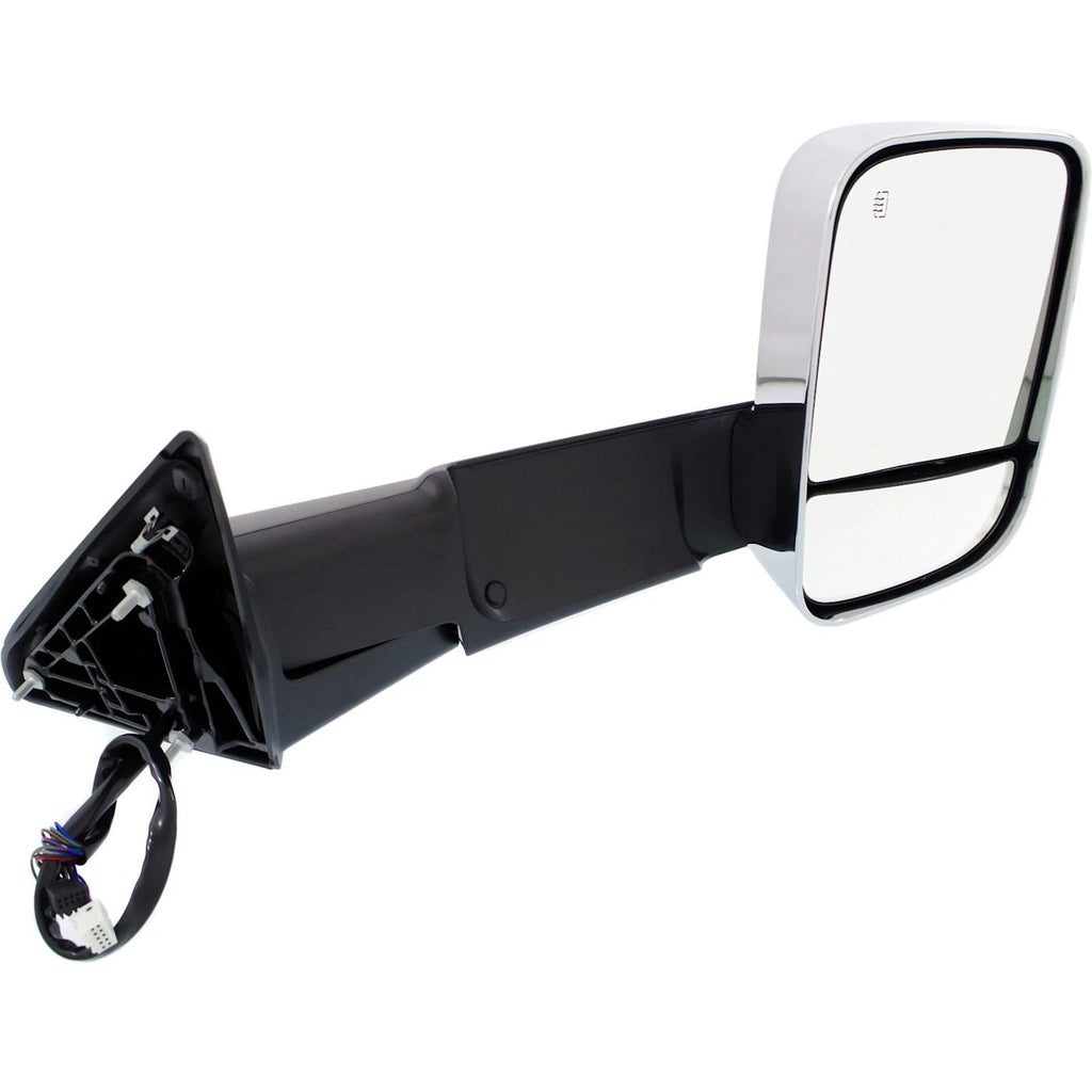 Towing Mirror for Ram 1500 Right Power Heated Chrome with Signal Light (2013–2018)