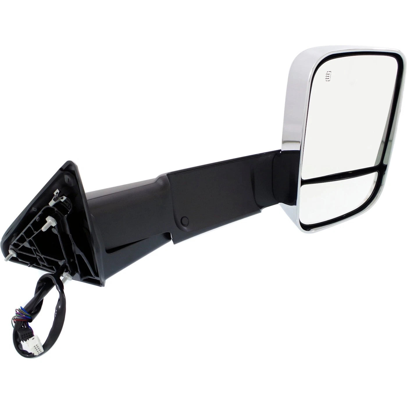 Towing Mirror for Ram 1500 Right Power Heated Chrome with Signal Light (2013–2018)