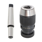 Keyless Precision Self Tighten Lathe Drill Chuck for MT3-B18 (1-16)