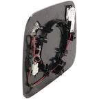 Driver Left Side Heated Mirror Glass for Dodge Durango, Grand Cherokee