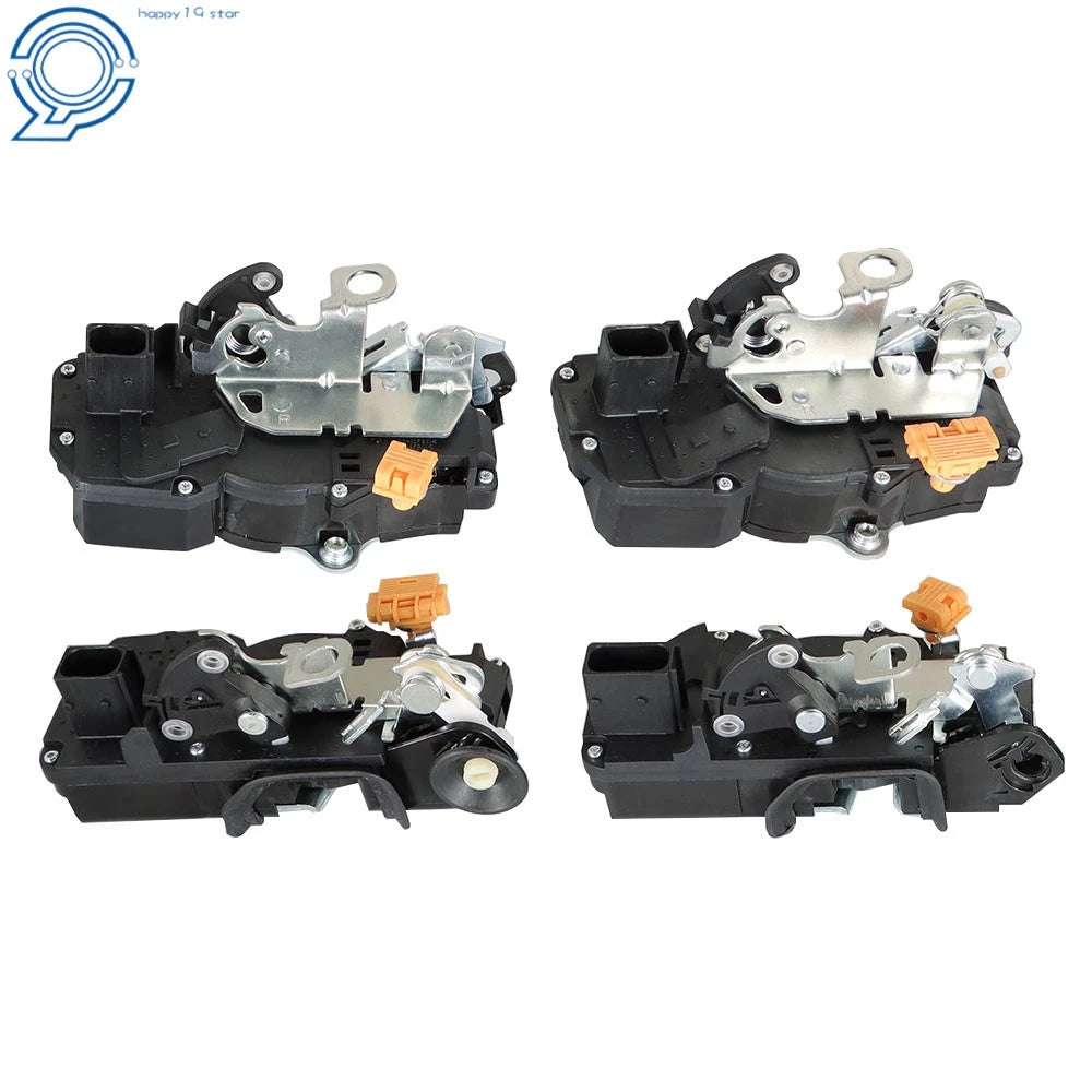 Set of 4 Power Door Lock Latch Actuators for Chevy GMC Cadillac (2007–2009)