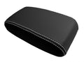 Leather Console Lid Pull Over Cover for Toyota Matrix (2003–2008) White Stitch