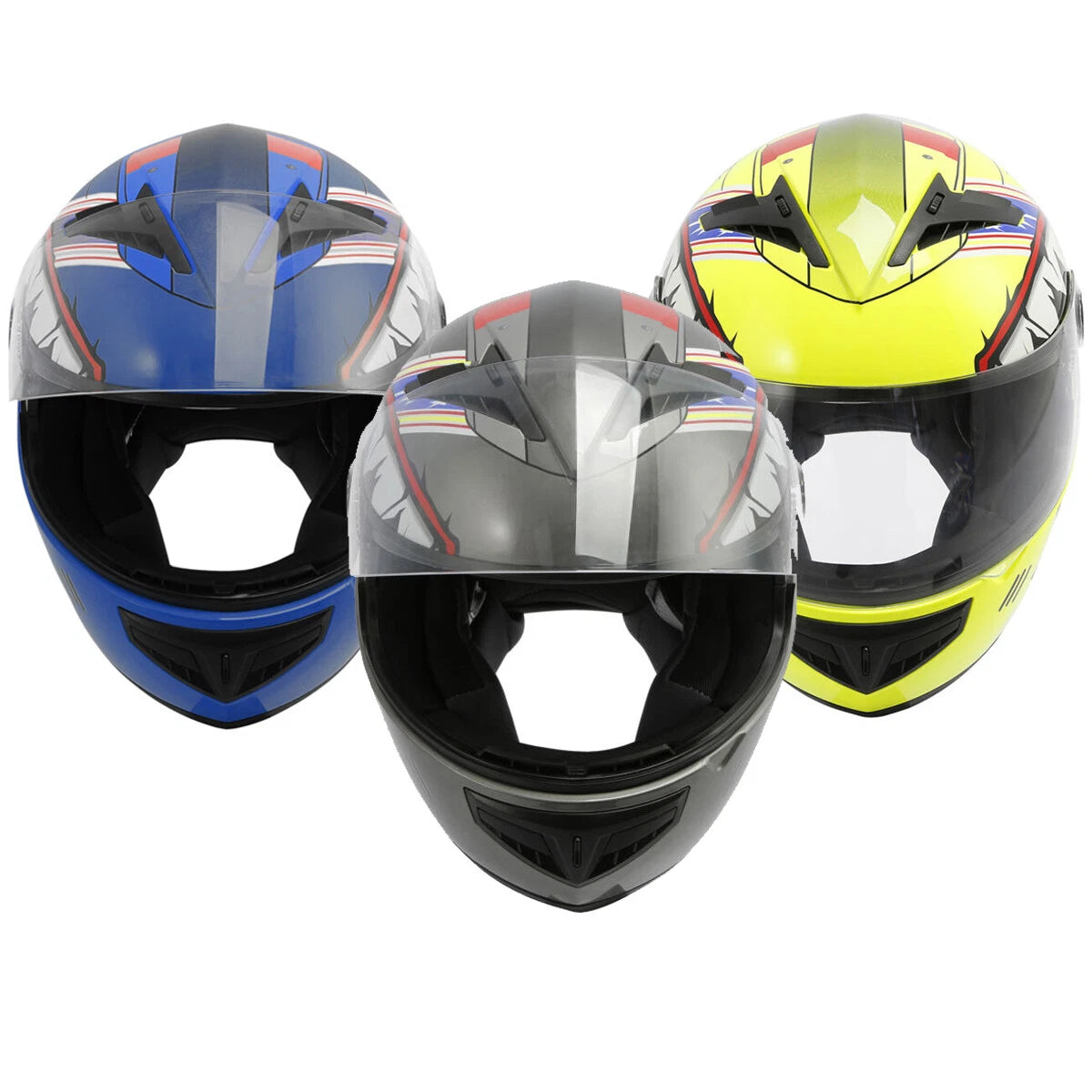 Full Face Motorcycle Helmet for Kids (DOT Approved)