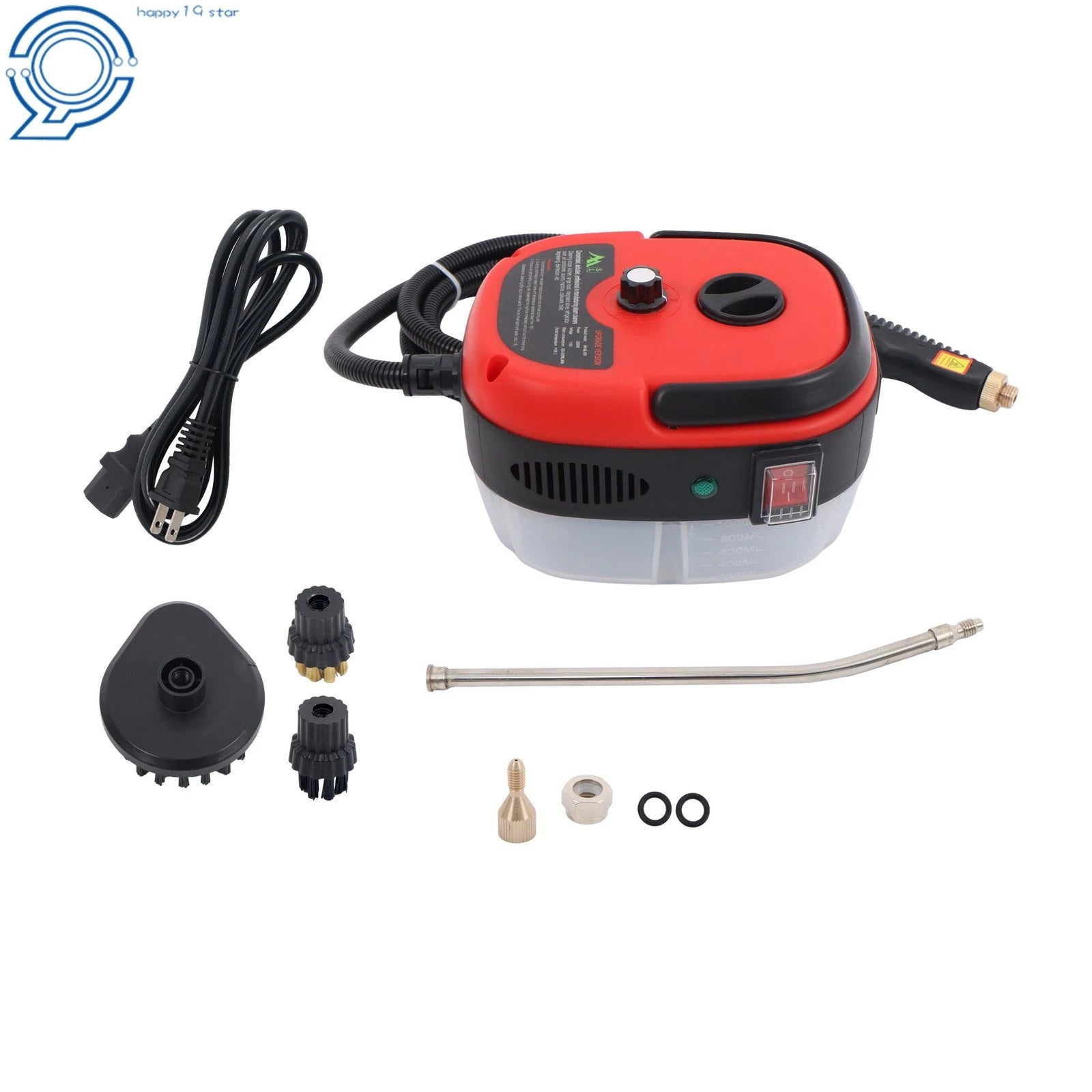 High Pressure Steam Cleaner Machine 2500W for Kitchen Car Cleaning
