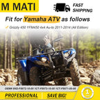 Front Brake Hose Line & Pipe Kit for Yamaha YFM450 4x4 Grizzly (2011–2014)