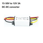 12V 3A Waterproof Step Down Regulator DC 15-50V IP67 Aluminum Housing