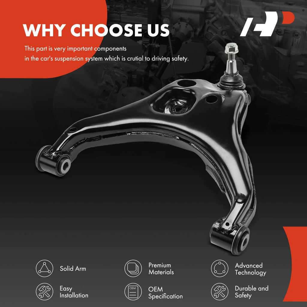 Front Left Lower Control Arm Ball Joint for Chevy Colorado GMC Canyon (2004-2012)