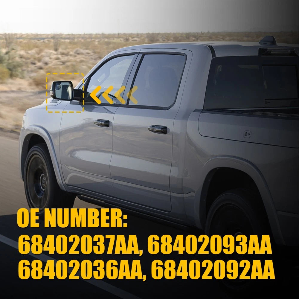 Heated Mirror Glass Set for RAM 1500 (2019–2025)