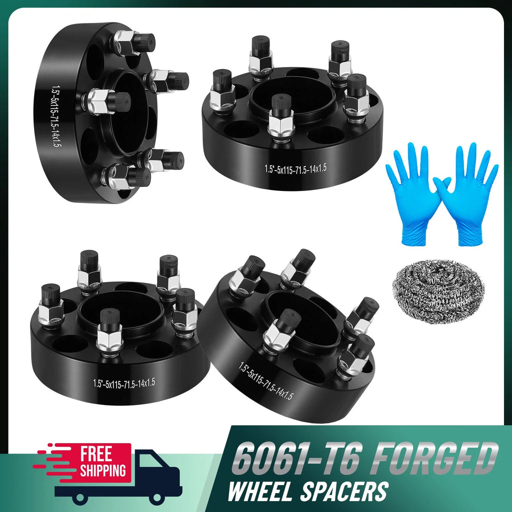 1.5" 5x115 Hubcentric Wheel Spacers for Dodge Challenger 2008–2014