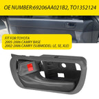 Inner Door Handle for Toyota Camry (2002–2006) Gray Driver Side