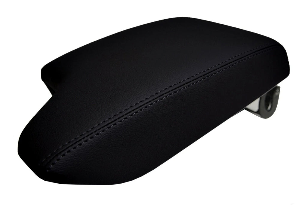 Center Console Armrest Cover for Ford Ranger (2019–2020) Black Leather