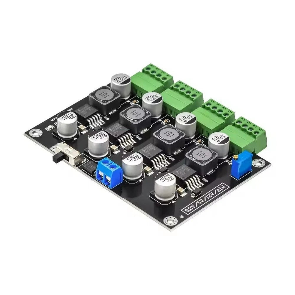 DC Power Supply Module Adjustable 3.3V 5V 12V 3A for Various Applications