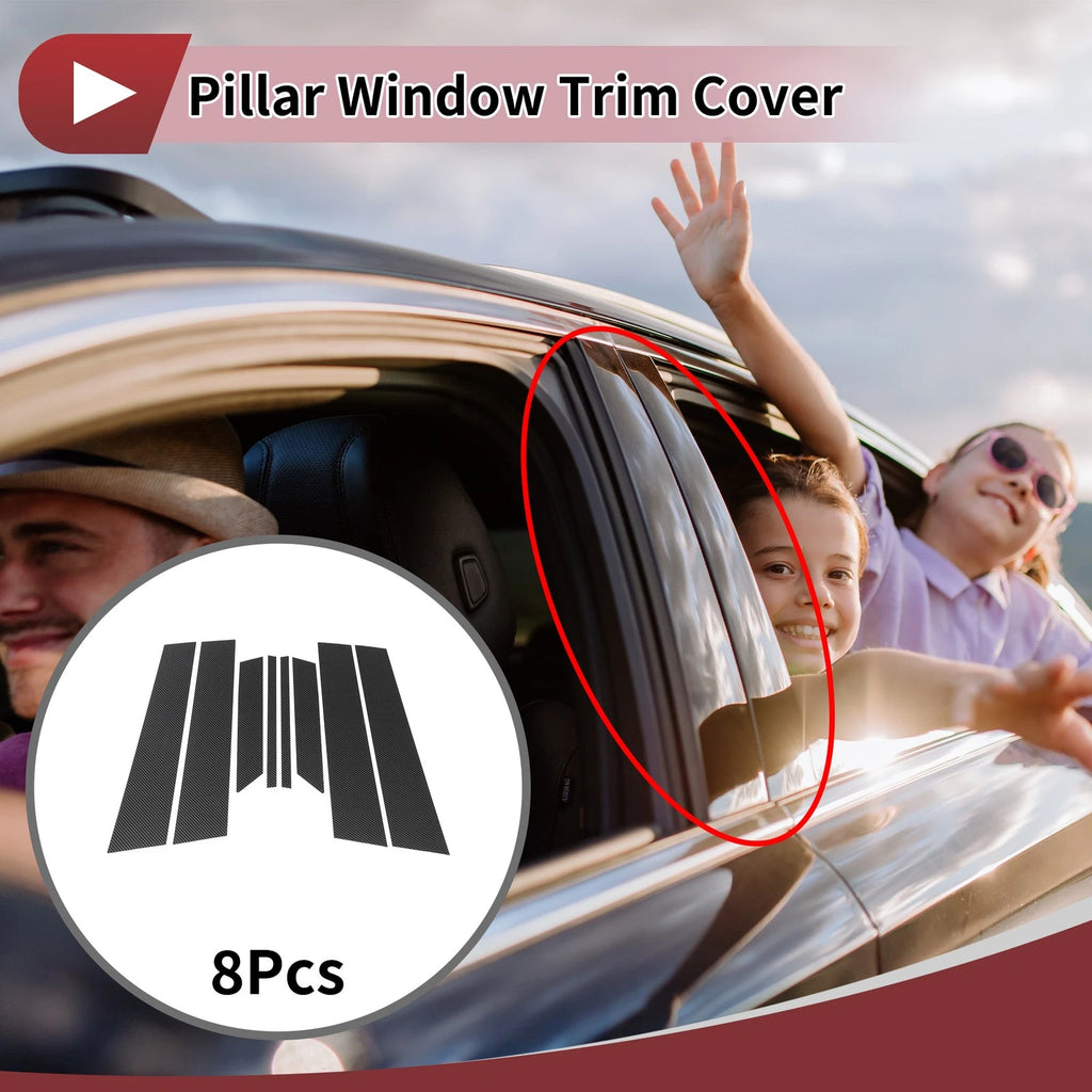Set of 4 Door Pillar Window Trim for Mazda 6 GH1 (2008–2013)