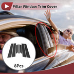 Set of 4 Door Pillar Window Trim for Mazda 6 GH1 (2008–2013)