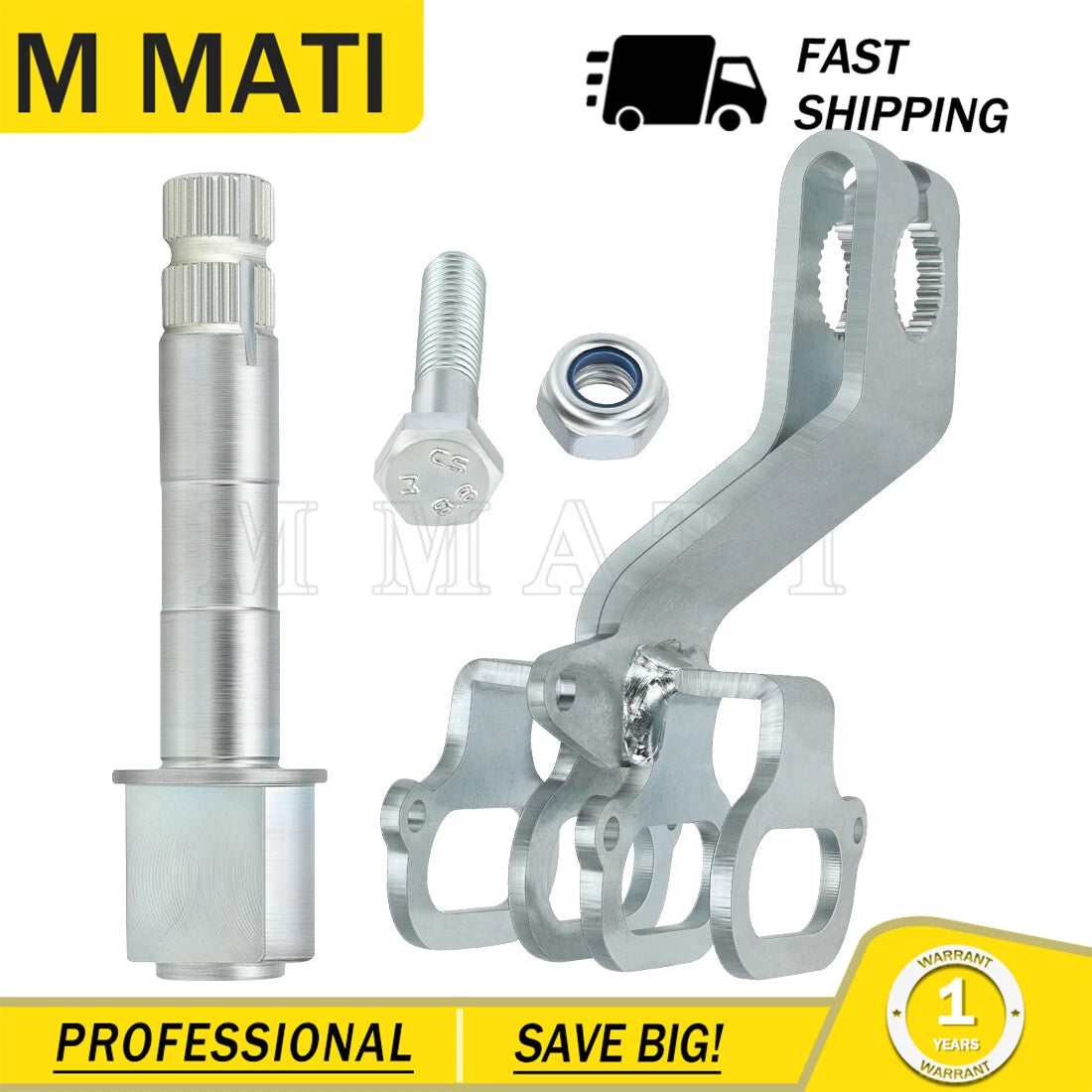Rear Brake Camshaft & Lever Kit for Yamaha Grizzly 350 YFM350 (2007–2014)