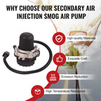 2X Secondary Air Injection Pump for Toyota Sequoia Tundra (2011–2021)