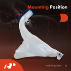 Windshield Washer Reservoir with Cap & Filler Neck for Ford F-150 (2021–2023)