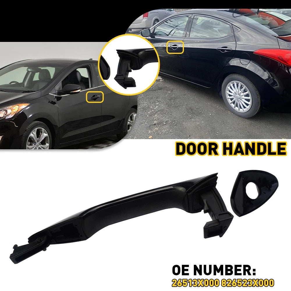 Left Front Exterior Door Handle for Hyundai Elantra (2011–2016)