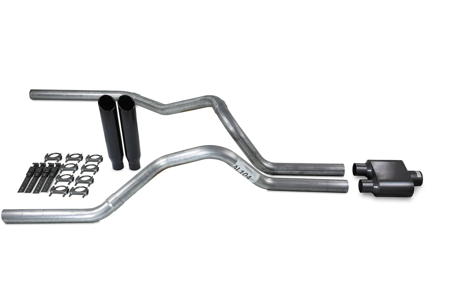 Dual Exhaust Kit with 1 Chamber Muffler for Chevy GMC 1500 (1988–1995)