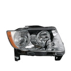 Pair Headlight Assembly for Jeep Grand Cherokee (2011-2013) & Compass (2011-2017) Chrome