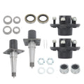 Trailer Hub Kit with Brake Flange for 5 on 4.5" Spindle (8.25" x 2")