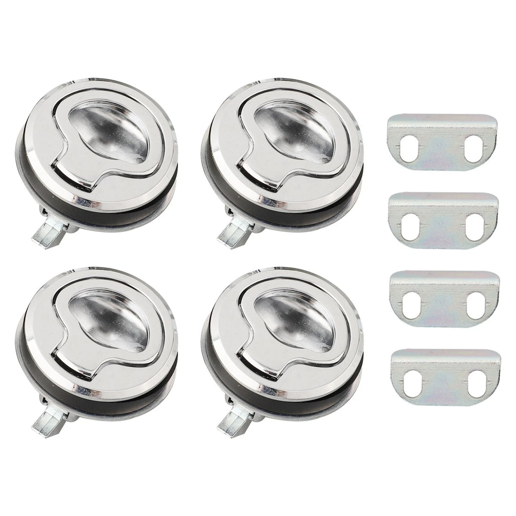 Marine Hatch Lock with Recessed Handle for Modern Boats