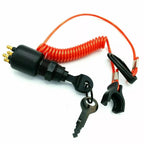 Replacement Key Switch w/Lanyard for Johnson Evinrude (5005801)