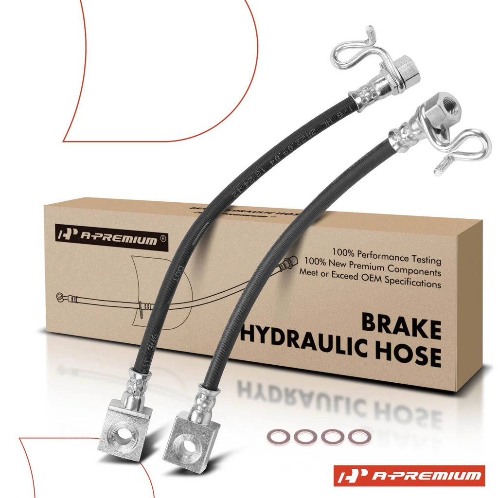 2X Rear Brake Hydraulic Hose for Ford F-150, Lincoln Mark LT (2004–2008)