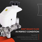 Brake Master Cylinder with Reservoir & Sensor for Kia Rio (2006-2011)