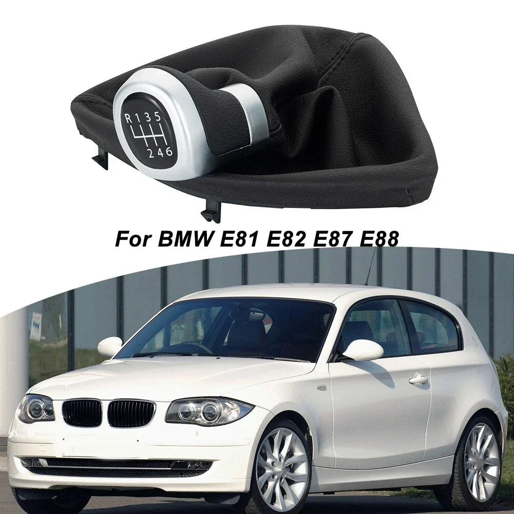 Gear Shift Knob and Gaiter Boot Cover Frame Assembly for BMW Series 1