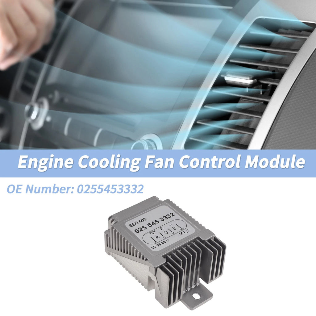 Engine Cooling Fan Control Module No.0255453332 for Mercedes-Benz C230 (1997–1998)