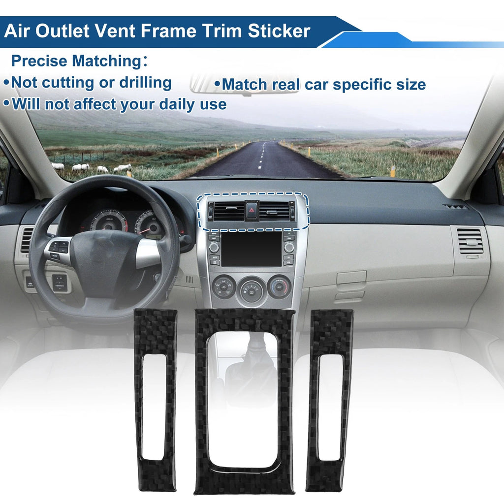 Set of 1 Air Condition Outlet Vent Trim Cover Frame for Toyota Corolla (2009–2013)